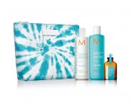 Dar�ekov� sada pre objem vlasov Moroccanoil Volume Love + kozmetick� ta�ti�ka zadarmo