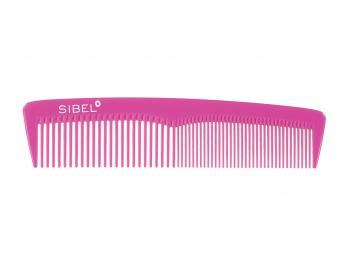 Antistatick hrebe na vlasy Sibel 4011625 - 13,3 cm, ruov