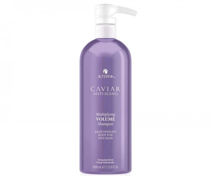 �amp�n pre objem jemn�ch vlasov Alterna Caviar Multiplying Volume Shampoo - 1000 ml