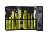 Kompletn sada profesionlnych hrebeov s puzdrom Eurostil Professional - viac farieb