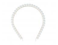 elenka do vlasov s perlami Eurostil Professional - zlat, 2 ks