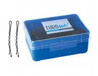 Vlnit sponka Eurostil Professional - 6,5 cm, 200 ks