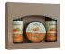 Telov� rad starostlivosti o telo Green Pharmacy Body Care s manukov�m medom a olivov�m olejom - dar�ekov� sada - sprchov� g�l + cukrov� peeling + telov� mlieko