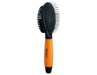 Obojstrann� kefa pre starostlivos� o zvieraciu srs� Wahl Professional Double Sided Brush 58421 - oran�ov�