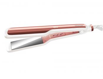 Žehlička na vlasy Sencor SHI 5500GD - perleťová biela/ružová