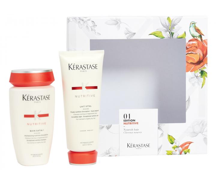 Letn sada Krastase Nutritive - ampn Nutritive 1 - 250 ml + Starostlivos Nutritive 2 - 200 ml