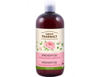 Sprchový gél Green Pharmacy - pižmová ruže a zelený čaj - 500 ml