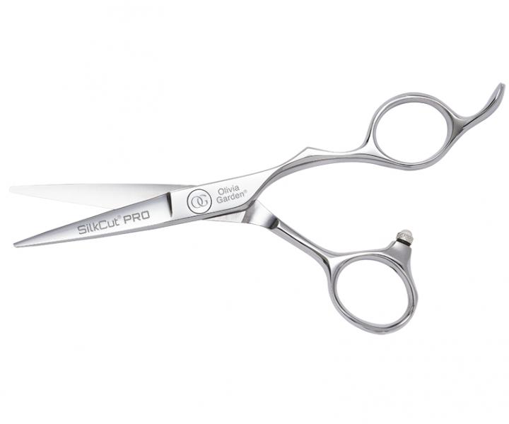 Kaderncke nonice Olivia Garden SilkCut Pro Shear 5"- strieborn