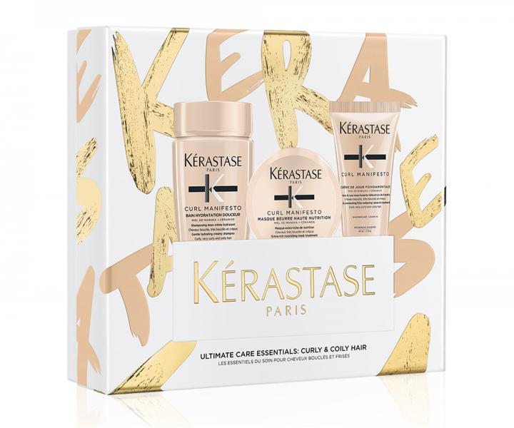 Dar�ekov� cestovn� sada pre vlnit� a ku�erav� vlasy K�rastase Curl Manifesto