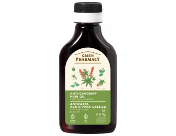 Olej proti lupin�m s ric�nov�m olejom a lop�chom Green Pharmacy Anti-Dandruff Hair Oil - 100 ml