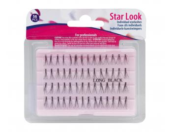 Umel trsov riasy Sibel Star Look Individual Eyelashes - vekos L, 56 ks