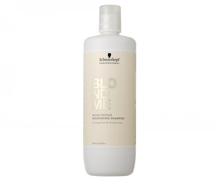 Vyivujci ampn pre blond vlasy Schwarzkopf Professional Blond Bond Repair Nourishing Shampoo - 1000 ml