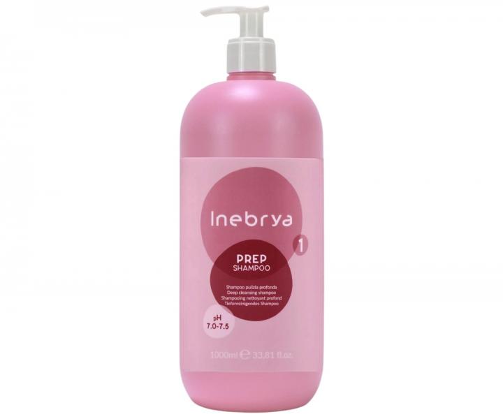 H�bkovo �istiaci �amp�n Inebrya Prep Deep Cleansing Shampoo - 1000 ml