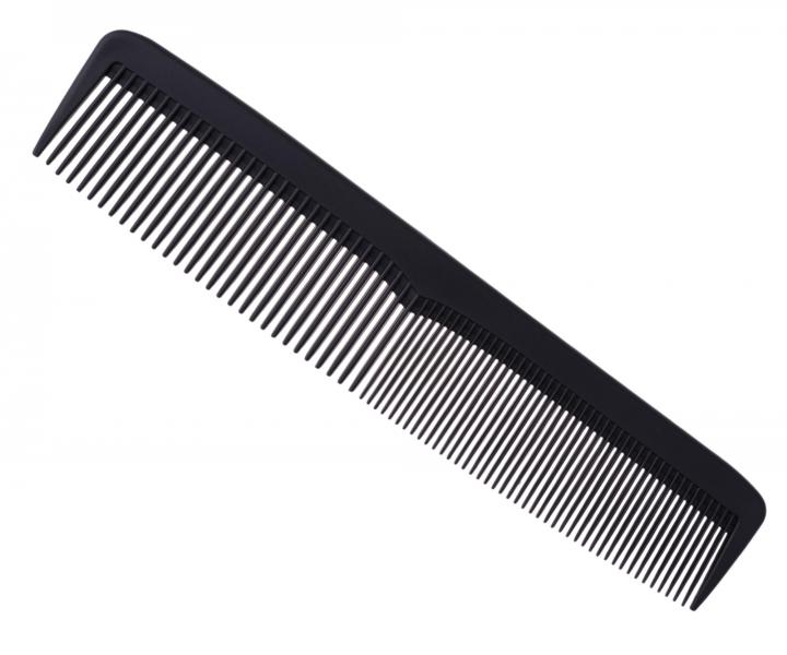 Hrebe� na strihanie vlasov Detail - Hair style Cutting Comb - 18 cm, �ierny