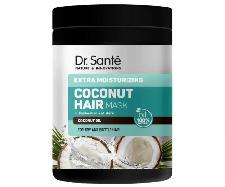 Hydrata�n� maska pre krehk� a such� vlasy Dr. Sant� Coconut - 1000 ml