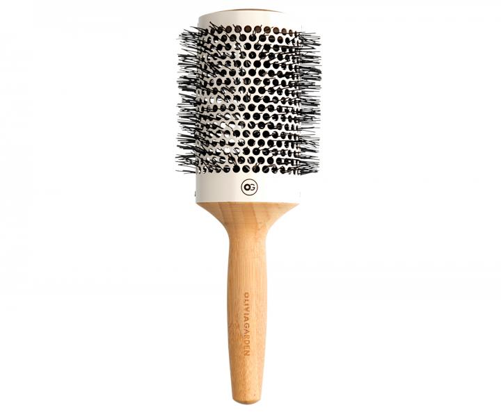 Okrhla fkacia kefa Olivia Garden Bamboo Touch Thermal - 63 mm