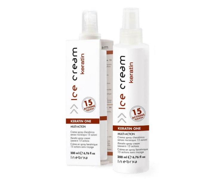 Multifunk�n� sprej 15 v 1 Inebrya Multi-Action Keratin - 200 ml