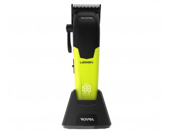 Profesion�lny strihac� stroj�ek s v�menn�mi krytmi Rovra Legion Professional Hair Clippers - zelen�/zlat�/�ierna