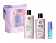 Darekov sada pre objem jemnch vlasov Maria Nila Pure Volume + kozmetick taka zadarmo