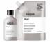 Rad pre neutraliz�ciu siv�ch a bielych vlasov L�Or�al Professionnel Serie Expert Silver - �amp�n - 300 ml + n�hradn� n�pl� - 500 ml