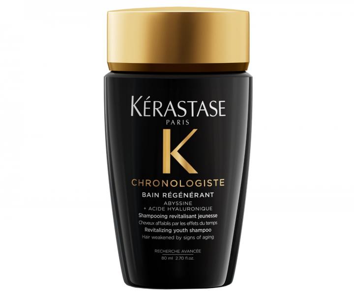 Revitaliza�n� hydrata�n� �amp�n pre starn�ce vlasy K�rastase Chronologiste Bain R�g�n�rant - 80 ml