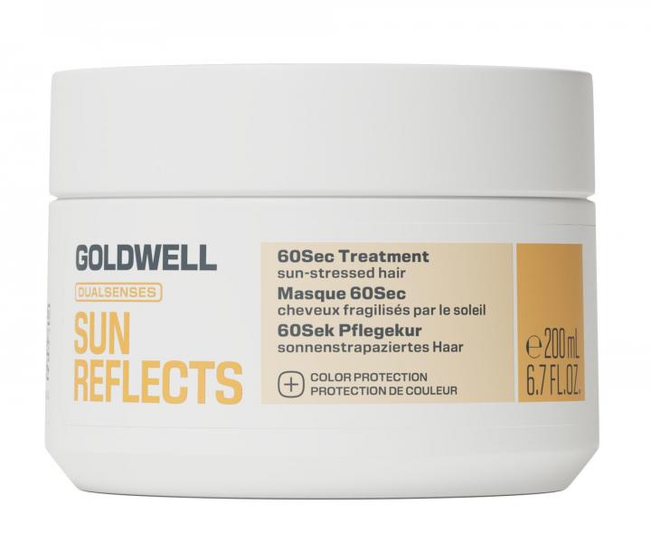 Intenz�vne regenera�n� maska ​​pre vlasy vystaven� slnku Goldwell Dualsenses Sun Reflects 60sec Treatment - 200 ml