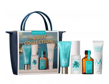 Cestovn� sada pre starostlivos� o telo a vlasy Moroccanoil Greetings From The Body Collection + kr�m na ruky a ta�ti�ka zadarmo