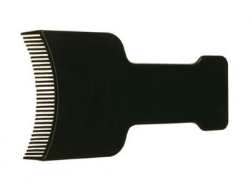 Kadernícka lopatka / hrebeň na melír Sibel 95 x 190 - čierna