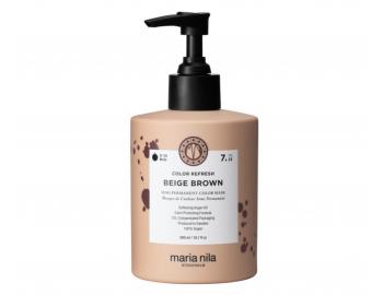 Maska na o�ivenie farby vlasov Maria Nila Colour Refresh Beige Brown - b�ov� hned�, 300 ml
