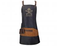 Kaderncka zstera Pirates of the Barbertime Pre Barber Apron Black - ierna