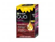 Permanentn olejov farba Garnier Olia 6.60 intenzvna erven