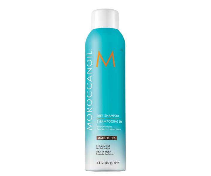Suchý šampón pre tmavé odtiene vlasov Moroccanoil Dark Tones - 205 ml