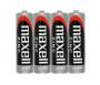 Batérie Maxell Zinc AA tužkové - 4 ks (bonus)