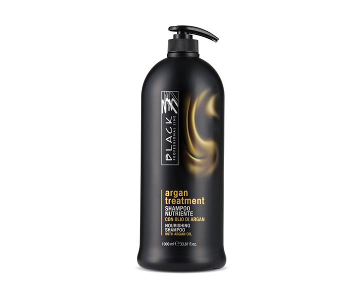 ampn pre pokoden vlasy Black Argan Treatment - 1000 ml