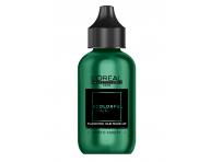 Jednodov make-up na vlasy Loral Colorful Hair Flash - 60 ml, Mystic Forest - tmav zelen
