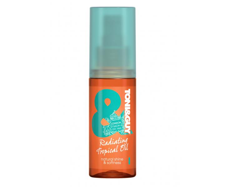 Rozjasujci olej pre lesk vlasov Toni&Guy Radiating Tropical Oil - 50 ml