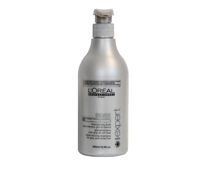 �amp�n pre lesk bielych a odfarben�ch vlasov Lor�al Silver - 500 ml