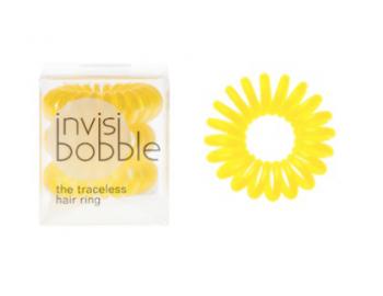Špirálová gumička do vlasov Invisibobble - 1 bal / 3ks - žlta
