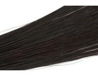 Vlasov pramienky Simply perfect - farba hnedo-ierna 4 ks, 50 cm