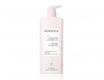 Vyhladzujci kondicionr pre krepat a nepoddajn vlasy Kerasilk Smoothing Conditioner - 750 ml