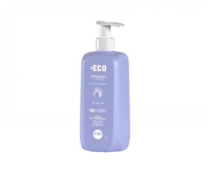 Maska na neutraliz�ciu �lt�ch t�nov Mila Professional Be Eco Superb Blond Mask - 250 ml