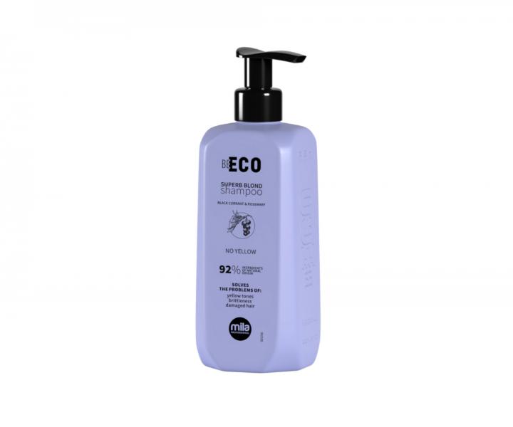 ampn na neutralizciu ltch tnov Mila Professional Be Eco Superb Blond Shampoo - 250 ml