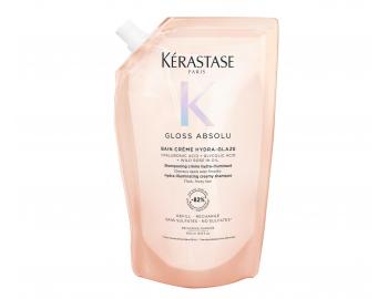Hydrata�n� a rozjas�uj�ci �amp�n pre pevn� krepovat� vlasy K�rastase Gloss Absolu Bain Cr�me Hydra-Glaze-500 ml, n�hradn� n�pl�