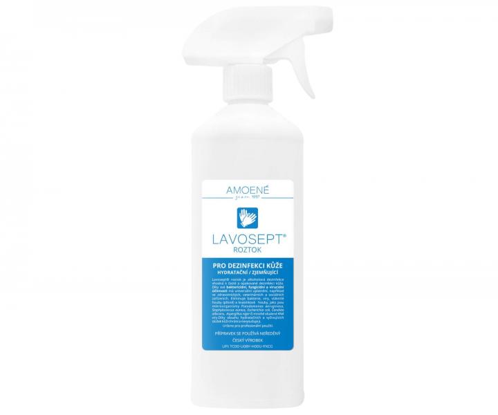 Dezinfekcia ko�e s rozpra�ova�om Amoen� Lavosept - citr�n - 500 ml