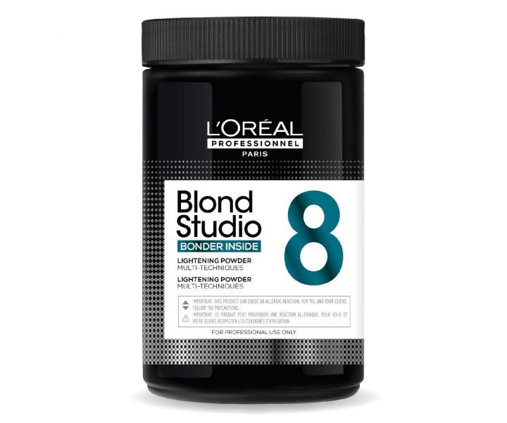Zosvetujci pder s ochranou vzieb Loral Blond Studio 8 Multi-Techniques Bonder Inside - 500 g