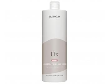 lak na vlasy s ve�mi silnou fix�ciou bez plynu Subrina Professional Fix Hairspray Non-Aerosol - 1000 ml, n�hradn� n�pl�