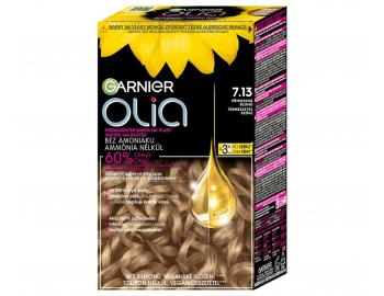 Permanentn� olejov� farba Garnier Olia 7.13 prirodzen� blond