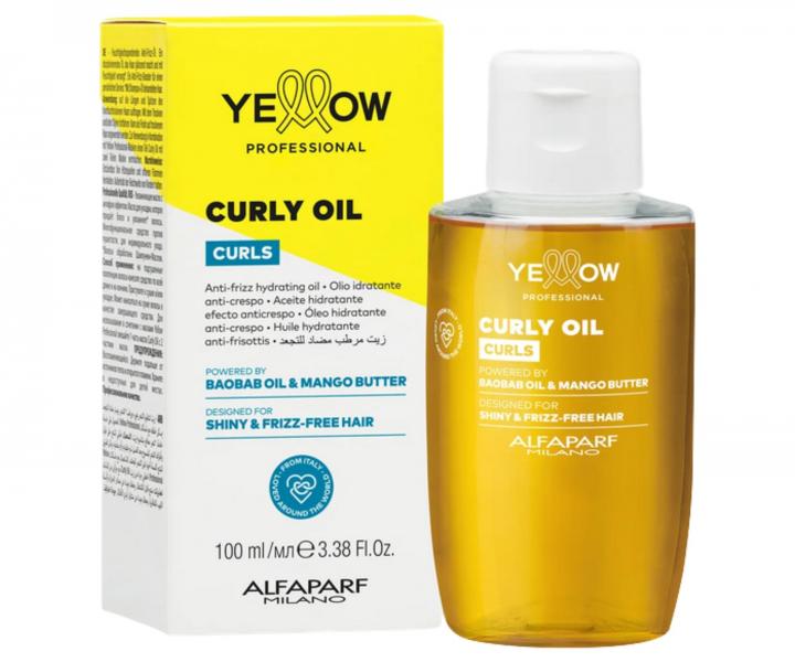 Rad pre vlnit�, ku�erav� a afro vlasy Yellow Professional Curls