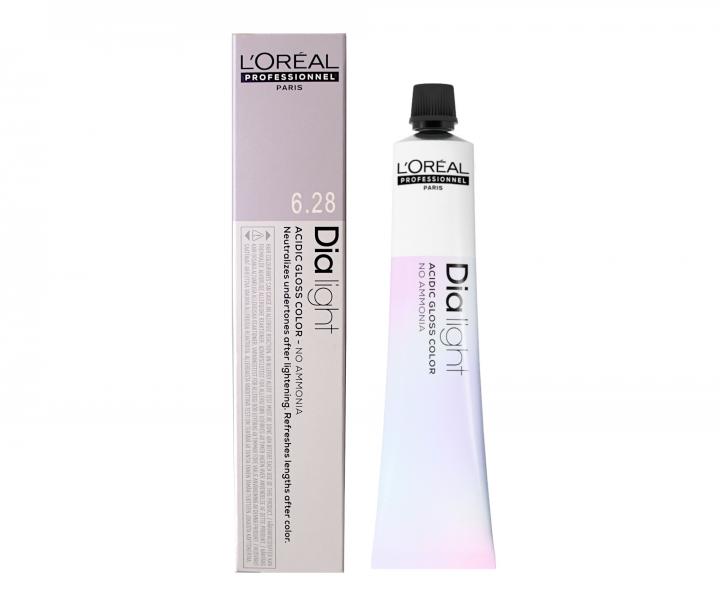 Preliv na vlasy Loral Dialight 50 ml - odtie 6.28 tmavo dhov mokka blond