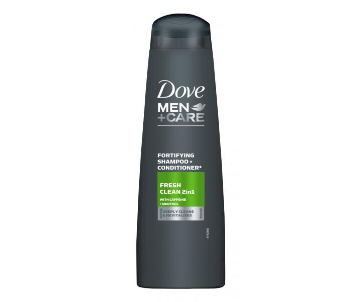 ampn a kondicionr 2v1 pre osvieenie vlasov Dove Men+ Care Fresh Clean - 250 ml